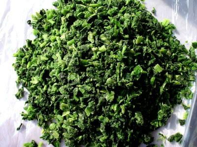 IQF spinach cut