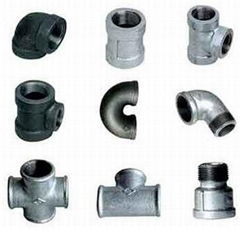 Malleable iron pipe fitting