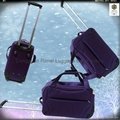 Best quality Water-proof nylon trolley bag with good aluminum trolley 2