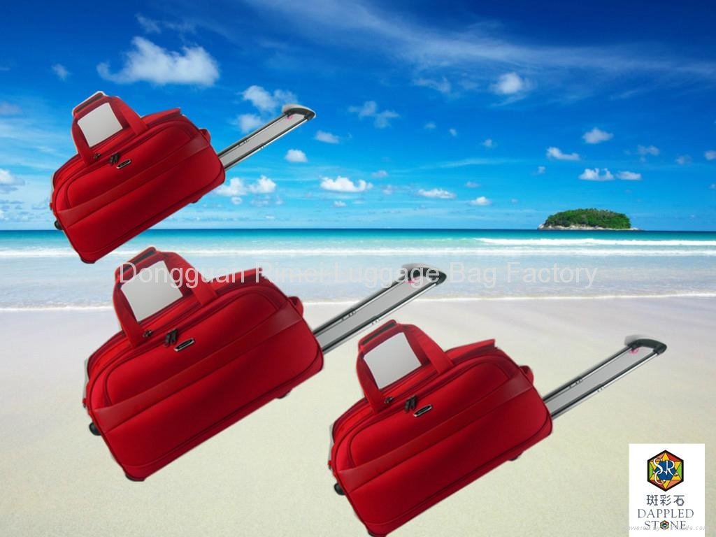 2012 hot sale High grade colourful leisure 1680D travel bag 2