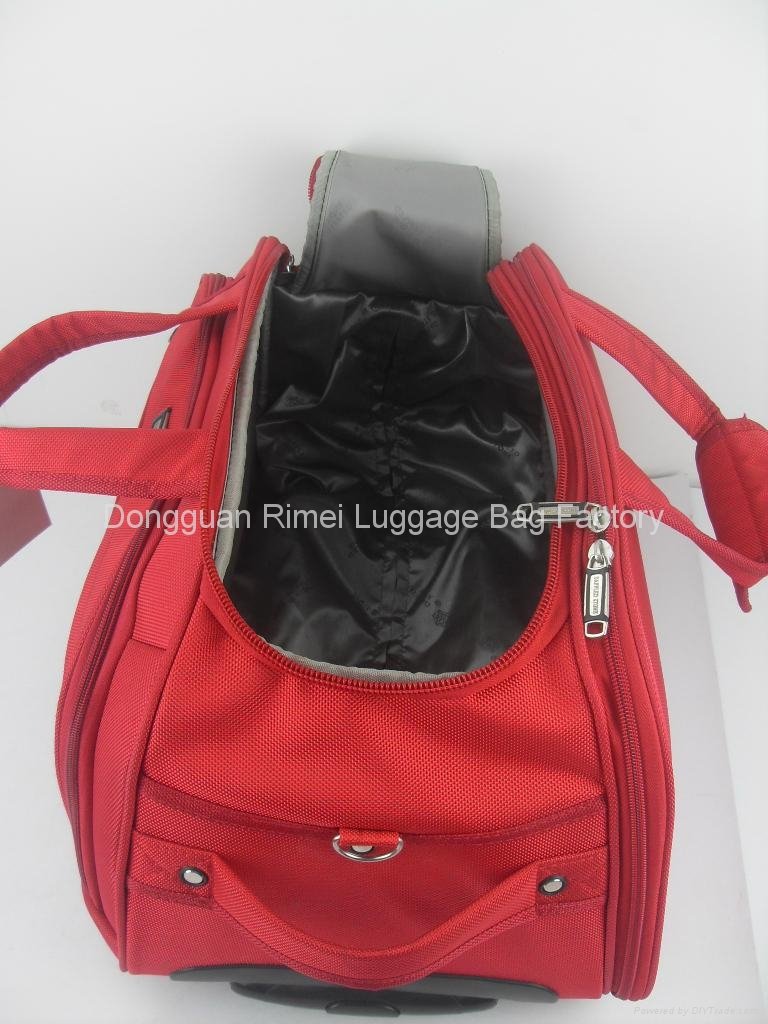 2012 hot sale High grade colourful leisure 1680D travel bag 5