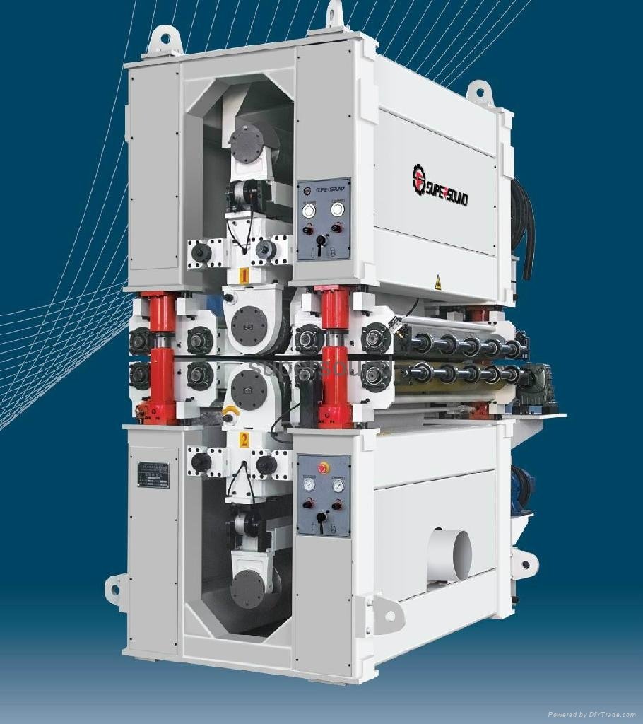 Double-Side Two-Head Calibrating Sanding Machine