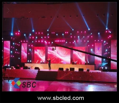 P6 SMD indoor full color led stage screen