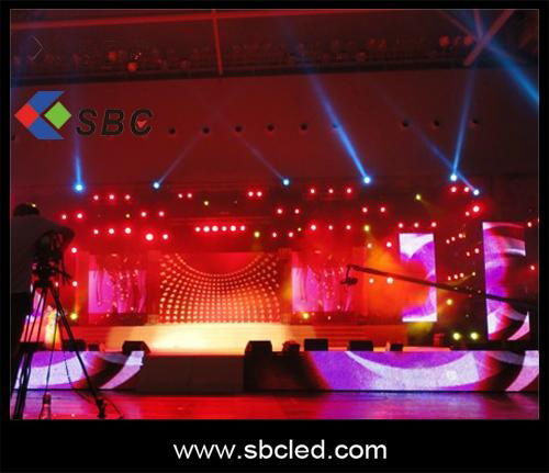 P6 SMD indoor full color led stage screen 5