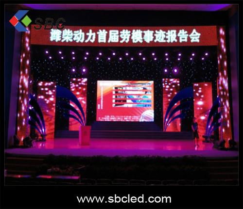 P10 indoor full color led message display 3