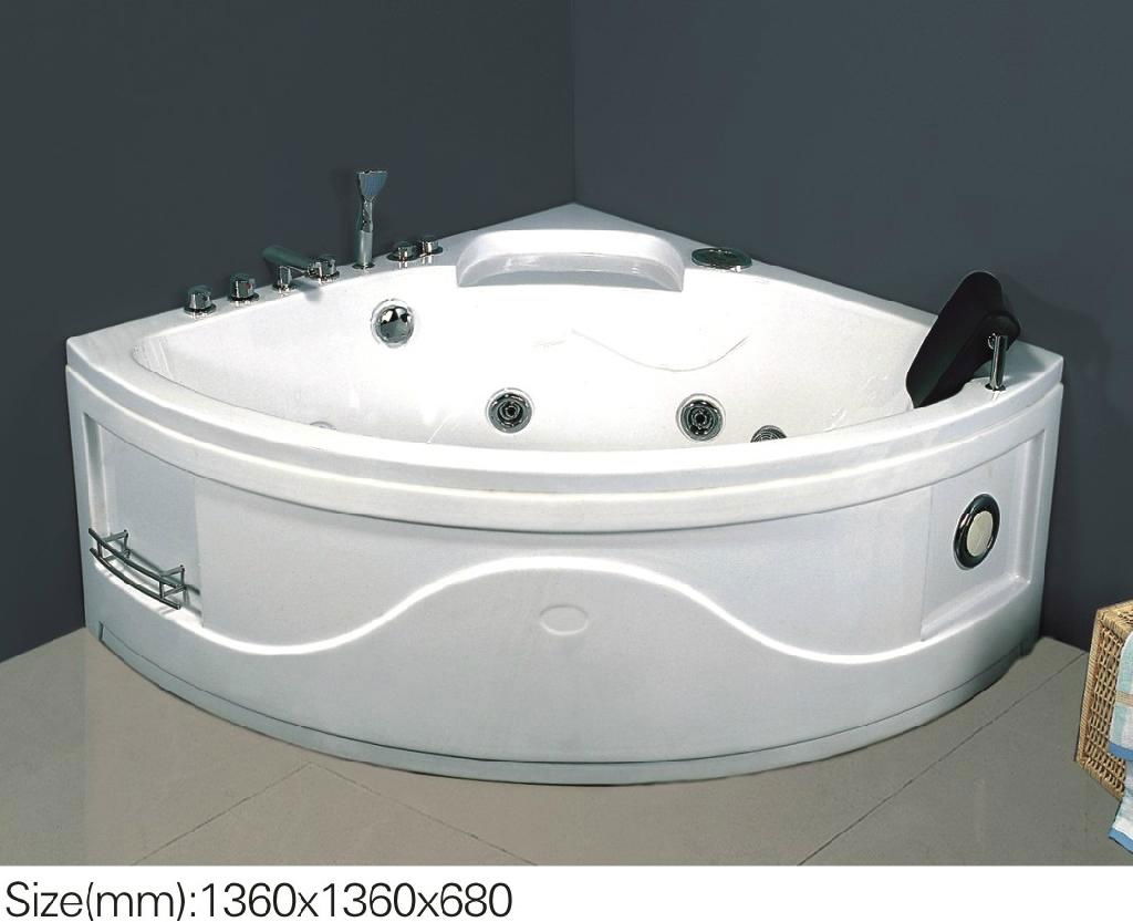 acrylic massage bathtub 