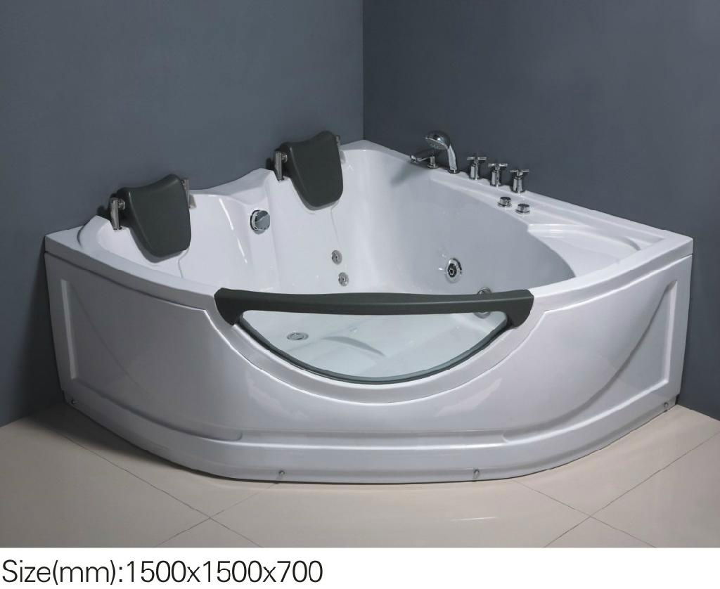 acrylic massage bathtub  4