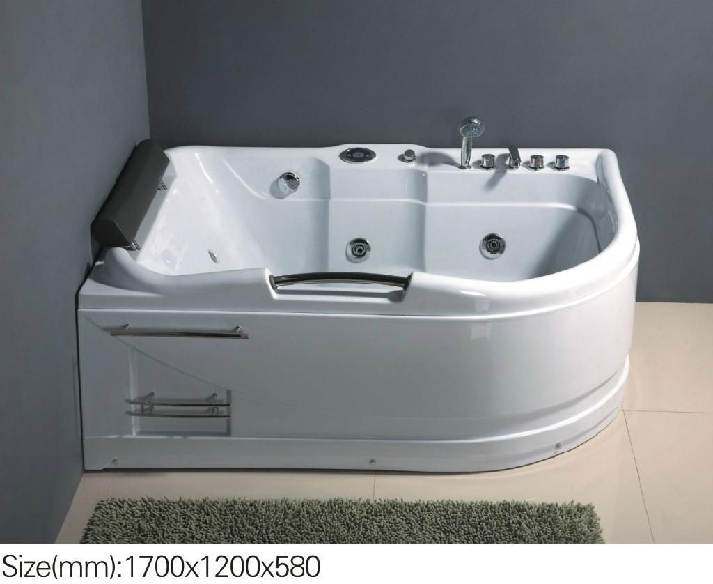 acrylic massage bathtub  5