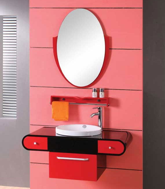 pvc bathroom cabinet,pvc cabinet,pvc vanity  2