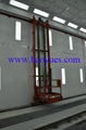 Paint Booth With 3D Lift Platform 2