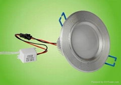 3w 210-300lm WW/CW led ceiling light YY01-P3W3A-TD