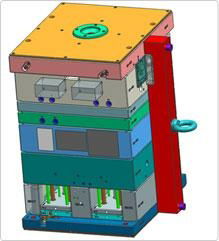 plastic injection mould die casting stamping mould plastic molded part 2