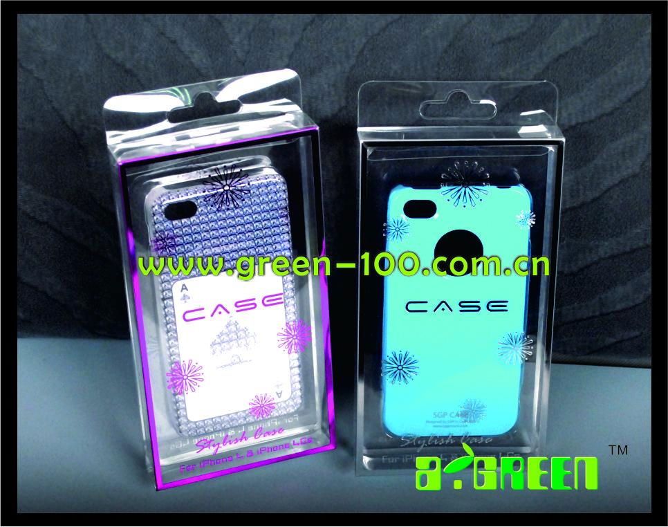 plastic pvc folding box for iphone case 4