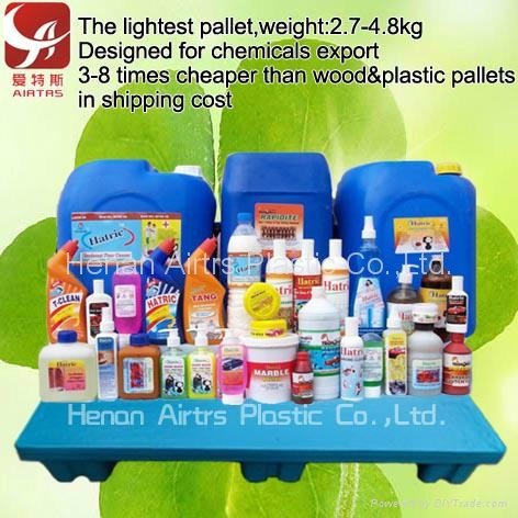 Chemical export plastic pallets 2