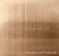 colored stainless steel sheet(hairline) 2