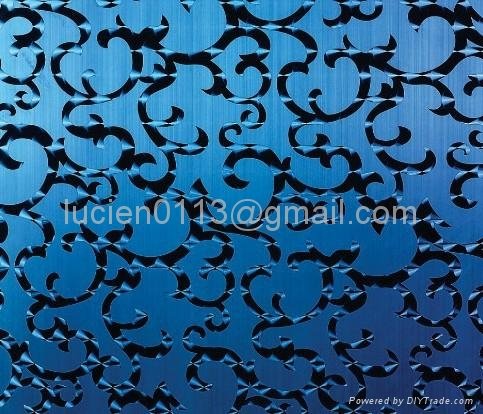 (decorative)colored stainless steel sheet/plate
