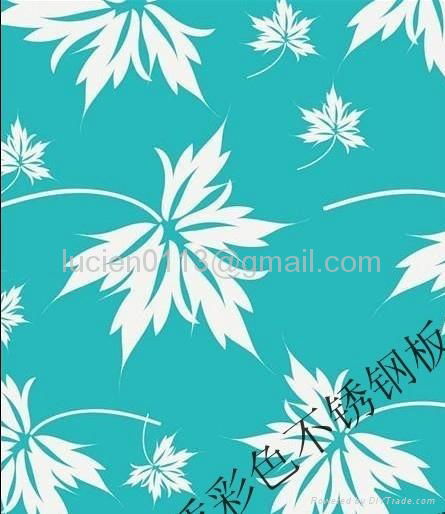 (decorative)colored stainless steel sheet/plate 3