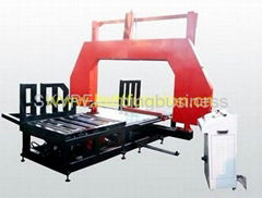 Workshop pipe band saw for HDPE pipe