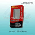 metal tin package,tin boxes with open window