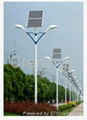 120Wp*2pcs Solar LED Street Light