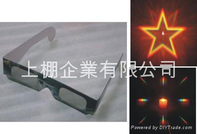 3D烟火眼镜
