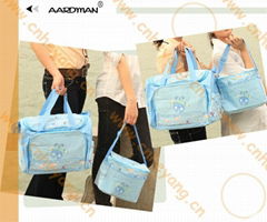 Free Shipping PVC Fashionable family packs For Mummy&Baby /diaper bags HY-T003 