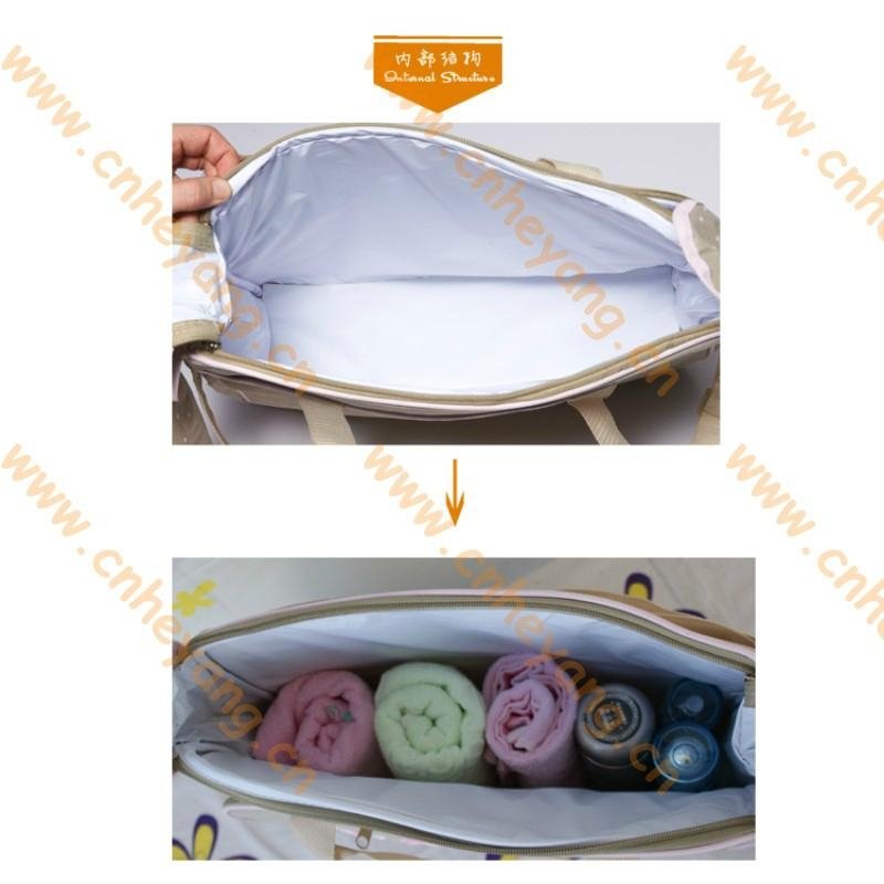 Free Shipping Khaki,Blue Oxford Fashion,Multi-functional Baby Nappy Diaper Bags  4
