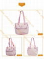 New Arrival fashion 600D blue,pink,khaki baby diaper bags+Free Shipping 3