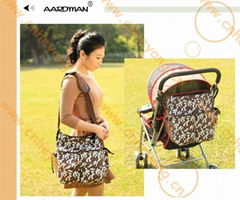 Wholesale Multi-Function Baby Nappy Bags for young mummy +Free Shipping 