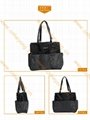 Free shipping New Arrival Wholesale Fashion microfiber baby nappy diaper bags 2