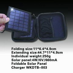 3W SOLAR WALLET MOBILE CHARGER FOR