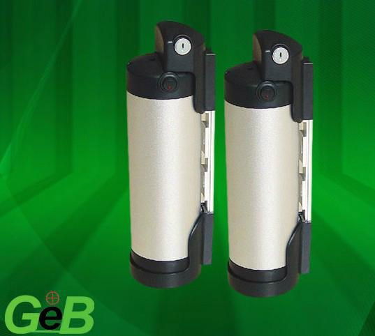 24V 10Ah LIFEPO4 Electric Bike Battery Bottle Type