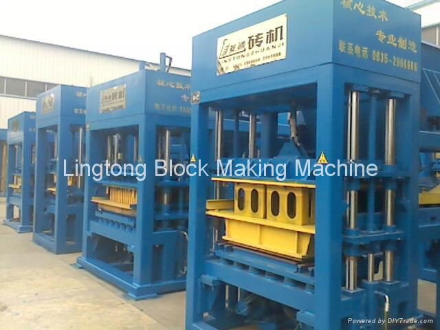 Fully LTQT 6-15 Automatic block making machinery line 2