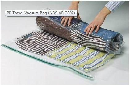 PE Travel Vacuum Bag roll up Vacuum Bag rolling vacuum bag 2