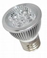 hot sale 4x1w e27 led spot light