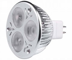 epistar 3x1w mr16 led spotlight