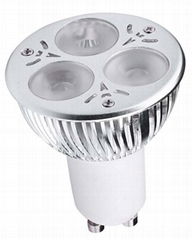 epistar 3x1w gu10 led spotlight