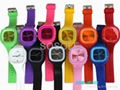 High quality silicone jelly watches with