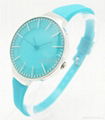 Fashion colorful silicone monol watches