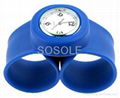 Hot selling silicone slap watch with
