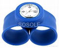 Hot selling silicone slap watch with high quality 