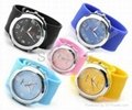 Hot selling silicone slap watch with high quality  3