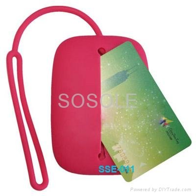 Latest silicone purse/wallet; hot selling silicone key purse 5