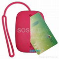 Latest silicone purse/wallet; hot selling silicone key purse 5
