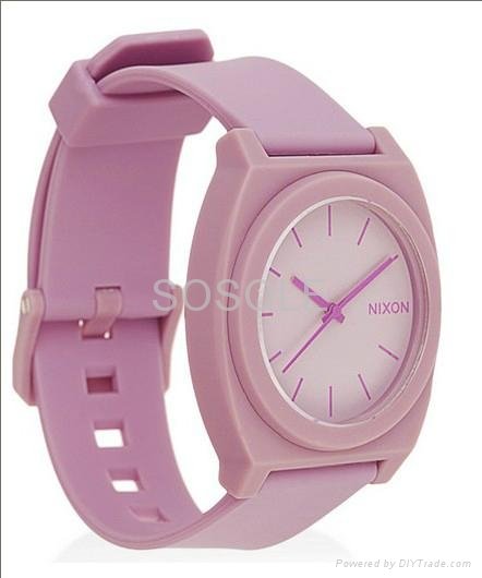 silicone NIXON watches with vivid colors  2