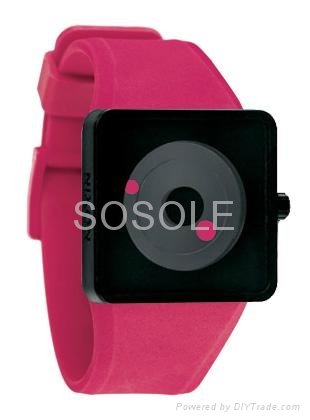 silicone NIXON watches with vivid colors  5