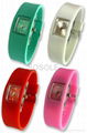 Fashion colorful silicone chewing gum watches  5