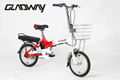 folding 16" lithium battery electric bicycle