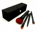 Cosmetic Brush Set with Convenient Bag