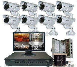 8 channel cctv security kits